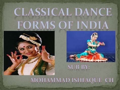 Classical Dance Forms Of India