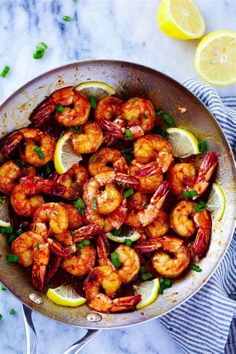 Finish off with black pepper and hot sauce. Sticky Honey Garlic Butter Shrimp are coated in the most ...