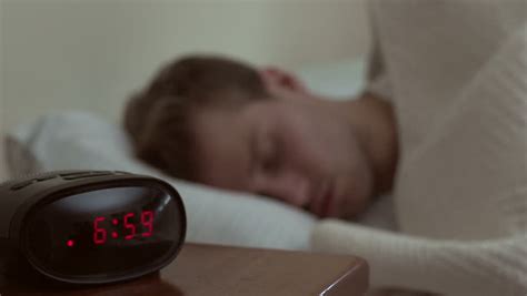 Stock Video Of Man Waking Up To His Alarm 2782786 Shutterstock