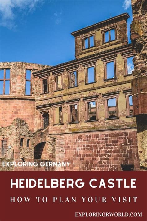 Heidelberg Castle In Germany Is A Ruin Dating From The 1200s See The
