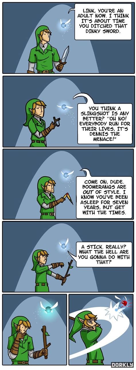 Navi Tells Link To Grow Up Comics Legend Of Zelda Memes Zelda
