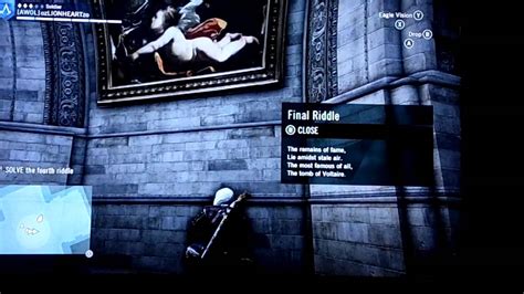 Assassins Creed Unity Pisces Nostradamus Riddle How To Complete Youtube