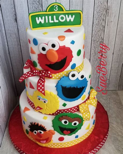 11 Adorable Sesame Street Birthday Cakes Find Your Cake Inspiration