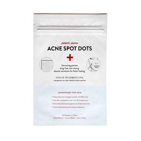 Peach Slices Acne Spot Dots Best Korean Beauty Products For Acne