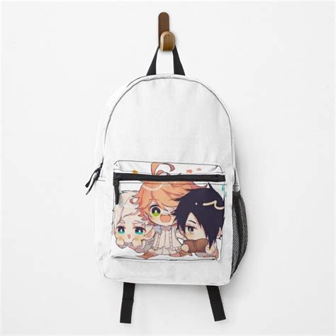 The Promised Neverland Chibi Ray Emma Norman Backpack By Anna