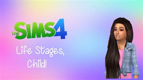 The Sims 4 Stages Of Life Child Create A Sim Cas Collab Youtube