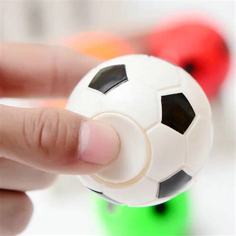 Football Soccer Match Series Mini Fidget Rotation Football Soccer Spinner Anti Stress Relax