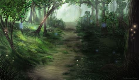 Elven Forest By Jkroots On Deviantart