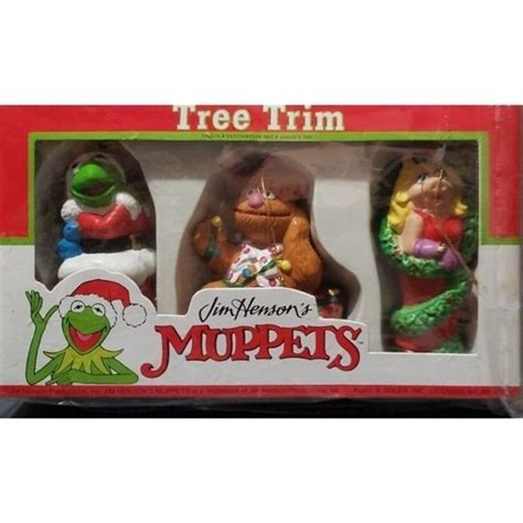 Kurt Adler Holiday Jim Hensons Muppets Christmas Ornaments Miss