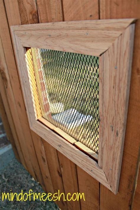 Best 2 dog underground dog fence: DIY Wooden Fence Window for Your Dog | For dogs, Chain links and Do it yourself