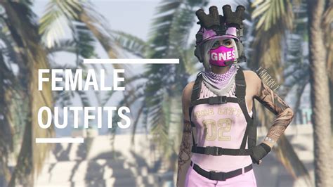 Gta 5 Online Female Outfits Tryhard And Rng Youtube