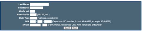 New York Inmate Search Ny Department Of Corrections Inmate Locator
