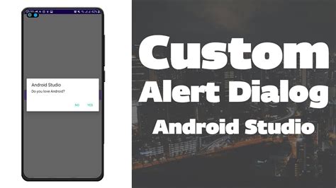Custom Alert Dialog In Android Studio Alert Dialog Android Studio