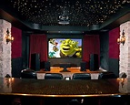 Creative Home Cinema Decor Decor Modern On Cool Fresh | Home theater ...
