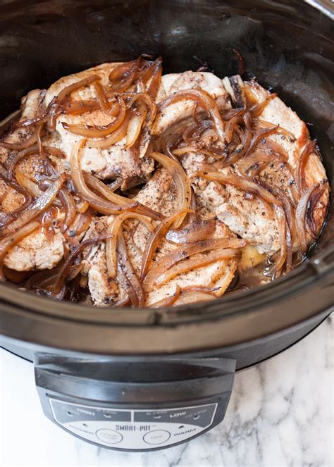 How To Cook Pork Chops In The Slow Cooker Kitchn