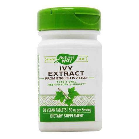 Natures Way Ivy Extract 90 Tablets