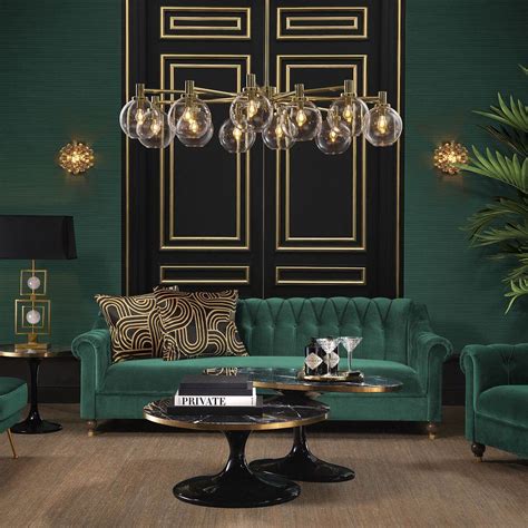 8 Inspirations Of Art Deco Lounges To Put In Living Room Flawssy