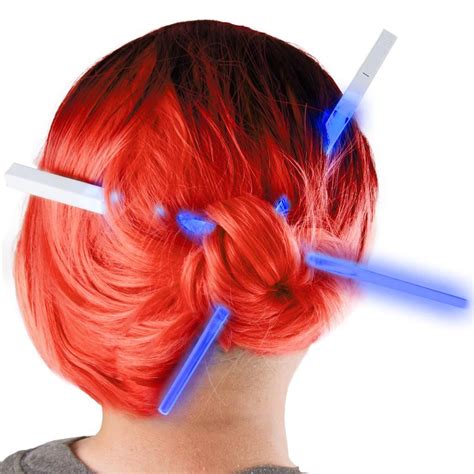 How to place the bottom and top chopsticks in your hand. LED Hair Chopsticks - Light Up Chopsticks - Costume ...