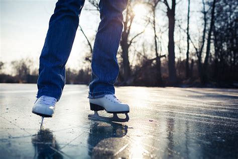 When ice skating, wear clothes that are easy to move around in and will not get heavy when wet. 8 Safety Tips for Playing On Frozen Lakes