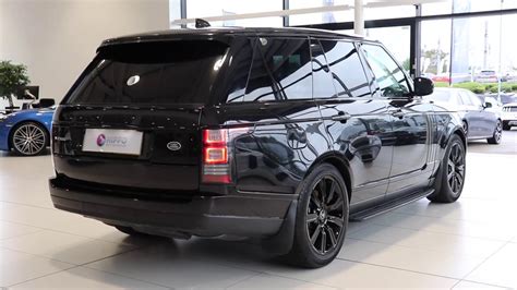 2019 Range Rover Vogue Sdv8 Santorini Black Metallic Car Showcase