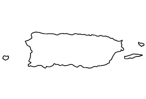 Mapa De Puerto Rico Para Colorear Imprimir E Dibujar Dibujos Cloobx