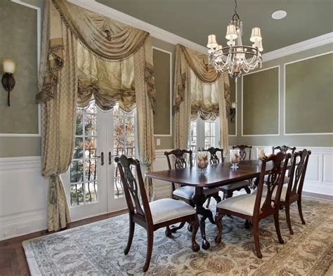 Ideas For Dining Room Valances And How To Recreate Them Dining Room