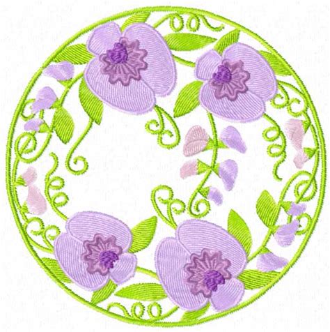 … from virginia sweet pea has a great tutorial on how to make this diy spring embroidery hoop wreath. Sweet Pea Flowers 12 Machine embroidery designs set | eBay