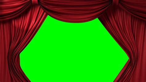 Green Screen Footage Hd Theatre Curtains Intro Youtube