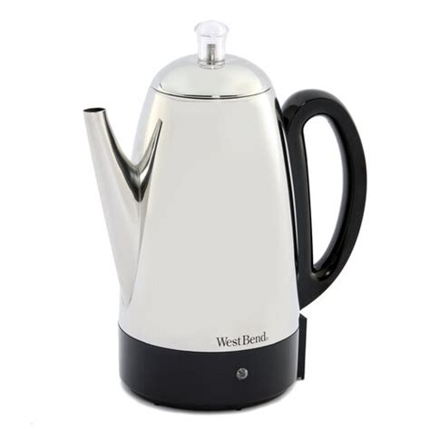 West Bend 12 Cup Electric Percolator And Reviews Wayfair