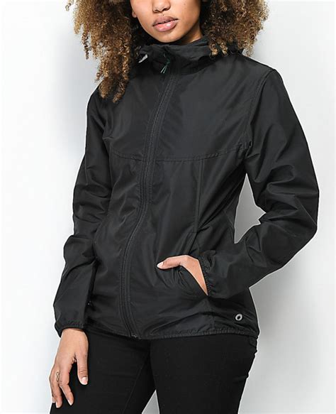 women fashion black windbreaker jacket wholesale manufacturer and exporters textile and fashion
