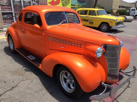 1938 Chevrolet Coupe Resto Mod Hot Rod Tangelo Pearl