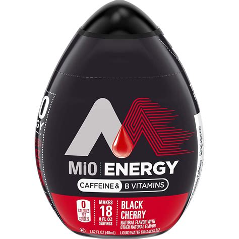 Mio Energy Black Cherry 162 Oz 48 Ml Amazonde Lebensmittel