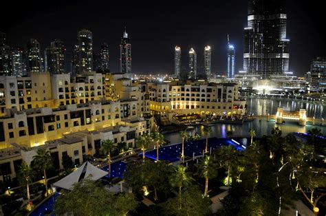 Downtown Dubai At Night 7 Downtown Dubai Pictures United Arab