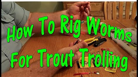 Check spelling or type a new query. How To Rig Worms For Trout Trolling - YouTube