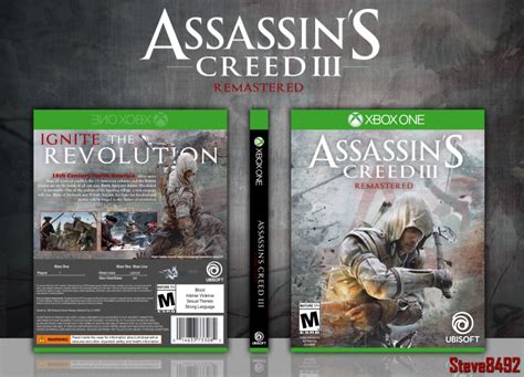 Assassin S Creed III Remastered Xbox One Box Art Cover By Steve8492