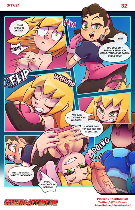 Comic Seeking Attention Page By Theotherhalf Hentai Foundry