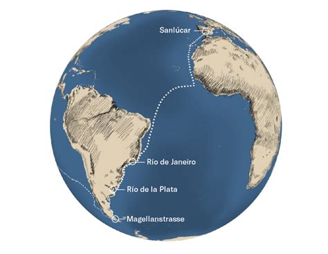 Magellans Weltumrundung Die Wichtigsten Etappen Der Expedition