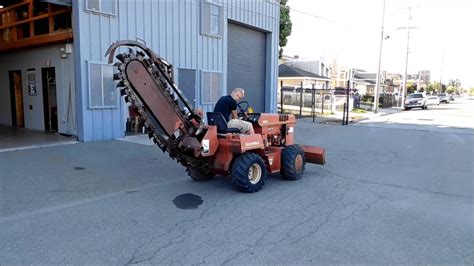 Lot 101 Ditch Witch 3500 Trencher Youtube