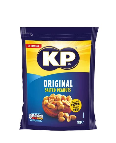 Kp Nuts Multipack Box Of Original Salted Peanuts 6 X 1kg Buy Online