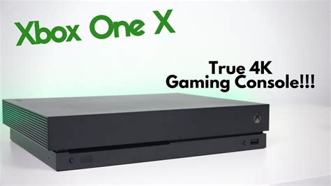 Xbox One X Review True 4k Gaming Console Youtube