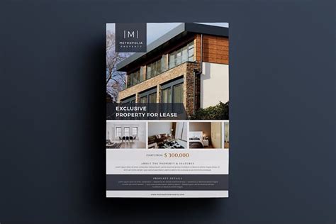 real estate flyer templates design shack