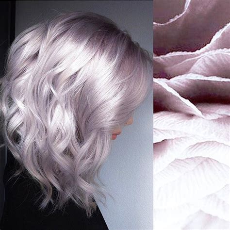 Chiffon Blonde🌸 By Rossmichaelssalon A Rooty Mauve Platinum Using Pravana Express Tones