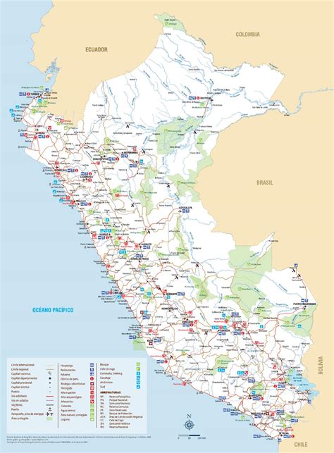 Mapa Turístico De Perú By Visit Peru Issuu