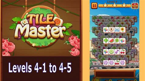 Tile Master Levels 4 1 To 4 5 Triple Match And Puzzle Game By Happy