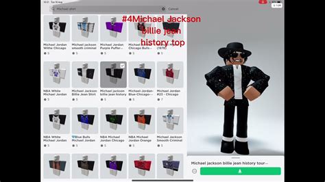 How To Make Your Roblox Avatar Look Like Michael Jackson In Roblox