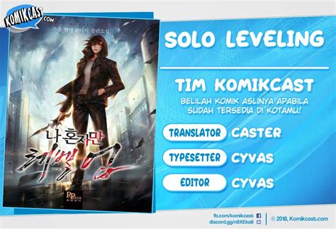 In this world where hunters with various magical powers battle monsters from invading the defenceless humanity, sung. Komik Solo Leveling Chapter 104 Bahasa Indonesia - KomikIndo