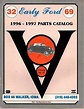 Early Ford Parts Catalog for Vintage 1932-1969 Auto's - Reproduction ...