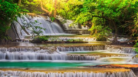 1366x768 Waterfall Background Hd Coolwallpapersme
