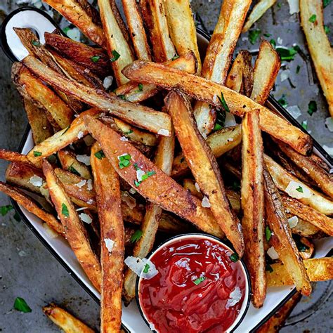 Crispy Baked French Fries Oven Fries Mom On Timeout