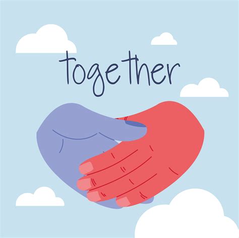 Joined Human Hands Fighting Together 1248912 Vector Art At Vecteezy